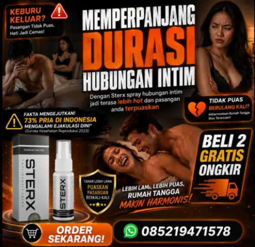 sterx anti ejakulasi premature
